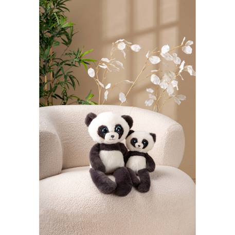 Peluche panda leggies gris ardoise - 48 cm Noir 3 - vertbaudet enfant 