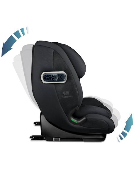 Siège auto isofix r129 i-size 76-150 cm softness© olymp pro Cappuccino+Carbon+Garden+Ocean+Passion 9 - vertbaudet enfant 