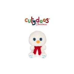 Jouet-Peluche bonhomme de neige 13cm
