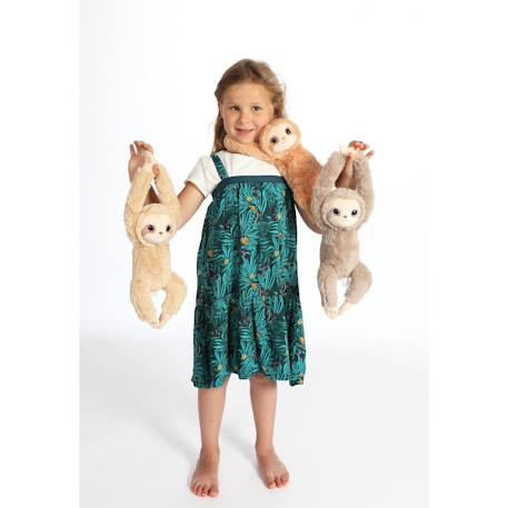 Peluche - peluche paresseux marron - 42 cm Marron 2 - vertbaudet enfant 