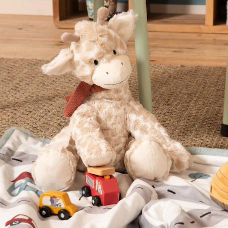 Peluche camille la girafe Marron 3 - vertbaudet enfant 