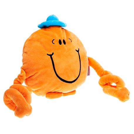 Peluche bouillotte monsieur chatouille Orange 2 - vertbaudet enfant 
