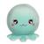 Peluche - peluche baby squishi 22 cm - pieuvre verte Vert 2 - vertbaudet enfant 