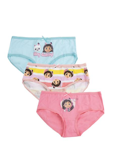 Ensemble de sous-vêtements pour filles 3 pièces Gabby et la Maison magique Multicolor 1 - vertbaudet enfant 