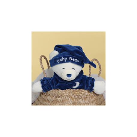 Peluche - ours baby bear douceur - 24 cm Bleu 2 - vertbaudet enfant 