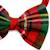 Nœud papillon noël enfant  tartan Rouge clair tartan blanc vert+Rouge foncé vert sapin 9 - vertbaudet enfant 