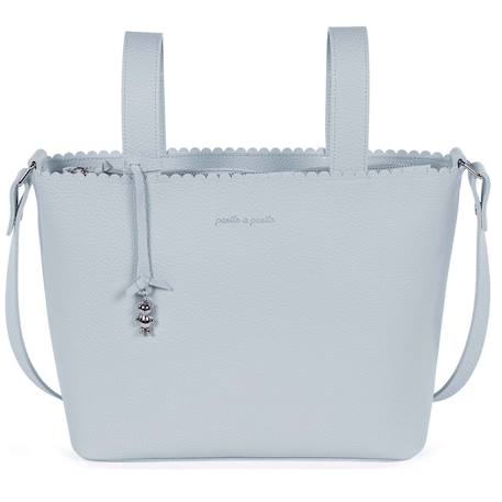 Sac à poussette crossbody icon cream Bleu+Crème+Gris+Rose+Vert 1 - vertbaudet enfant 