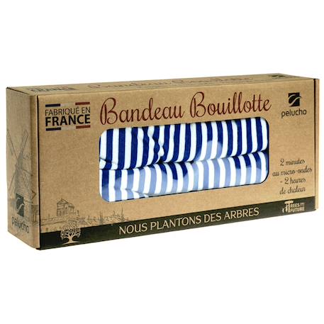 Bouillotte tour de cou Beige+Bleu à pois+Bleu rayé+Bleu roi+Bordeaux+Caramel+Corail+Géométrique orange/vert+Gris+Gris pailleté+Noir+Tropical vert+Vert pastel 7 - vertbaudet enfant 