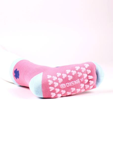 Chaussettes antidérapantes 2 pièces minnie Multicolor 4 - vertbaudet enfant 