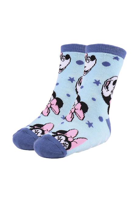 Chaussettes antidérapantes 2 pièces minnie Multicolor 3 - vertbaudet enfant 