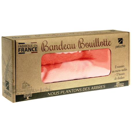 Bouillotte tour de cou Beige+Bleu à pois+Bleu rayé+Bleu roi+Bordeaux+Caramel+Corail+Géométrique orange/vert+Gris+Gris pailleté+Noir+Tropical vert+Vert pastel 22 - vertbaudet enfant 