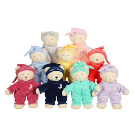 Peluche - ours baby bear douceur - 24 cm Bleu 4 - vertbaudet enfant 