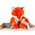 Peluche géante - renard - 1m10 Orange 2 - vertbaudet enfant 