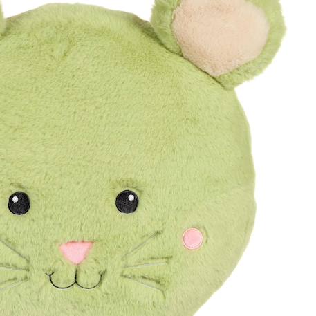 Peluche - oreiller rondouillet souris econimals en peluche éco-conçu - 34 cm Vert 2 - vertbaudet enfant 