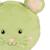 Peluche - oreiller rondouillet souris econimals en peluche éco-conçu - 34 cm Vert 2 - vertbaudet enfant 