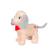 Peluche chiot - fun puppies sonores, beige foulard rouge Rouge 2 - vertbaudet enfant 