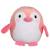 Peluche - peluche baby squishi 22 cm - pingouin rose Corail 2 - vertbaudet enfant 