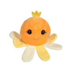 Jouet-Peluche - peluche sonore pieuvre bellabloo friends - 30 cm