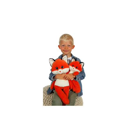 Peluche renard leggies orange brulé - 48 cm Orange 4 - vertbaudet enfant 