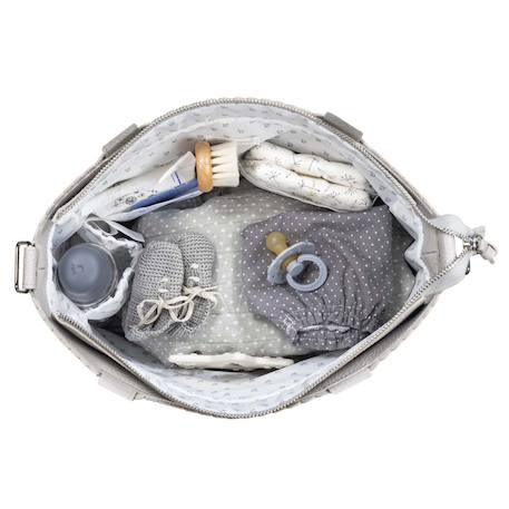 Sac à poussette crossbody icon cream Bleu+Crème+Gris+Rose+Vert 17 - vertbaudet enfant 