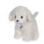 Peluche - dogz & kats sonores 18 cm - chien Blanc 2 - vertbaudet enfant 