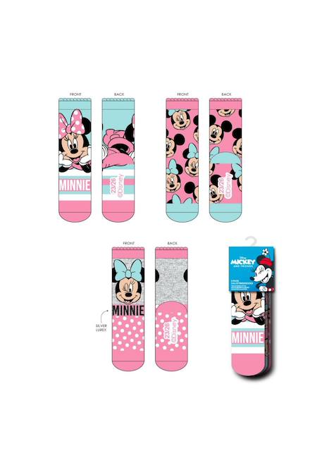 Lot de chaussettes 3 pièces minnie Multicolor 1 - vertbaudet enfant 