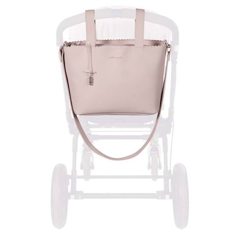 Sac à poussette crossbody icon cream Bleu+Crème+Gris+Rose+Vert 20 - vertbaudet enfant 