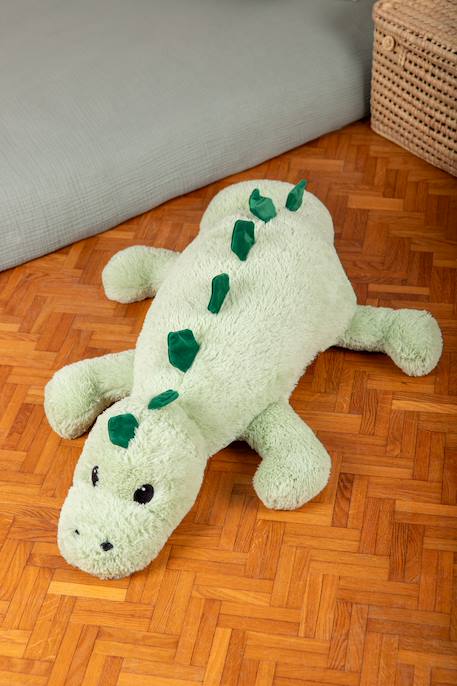 Peluche géante hector le stégosaure  - made in france Vert 3 - vertbaudet enfant 