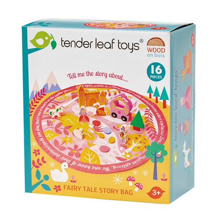 Conte de fée sac de rangement Multicolor 1 - vertbaudet enfant 