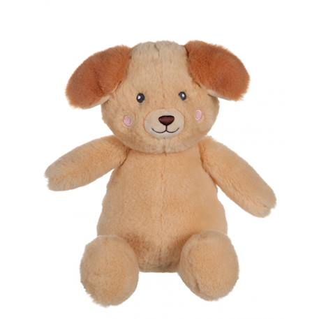Peluche - chien econimals en peluche éco-conçue - 15 cm Marron 1 - vertbaudet enfant 