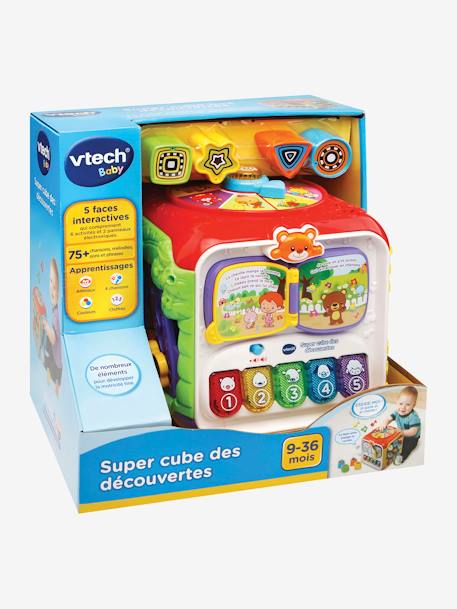 Super cube des découvertes VTECH multicolore 3 - vertbaudet enfant 