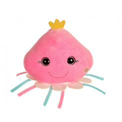 Jouet-Peluche - peluche sonore méduse bellabloo friends - 18 cm