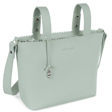 Sac à poussette crossbody icon cream Bleu+Crème+Gris+Rose+Vert 28 - vertbaudet enfant 