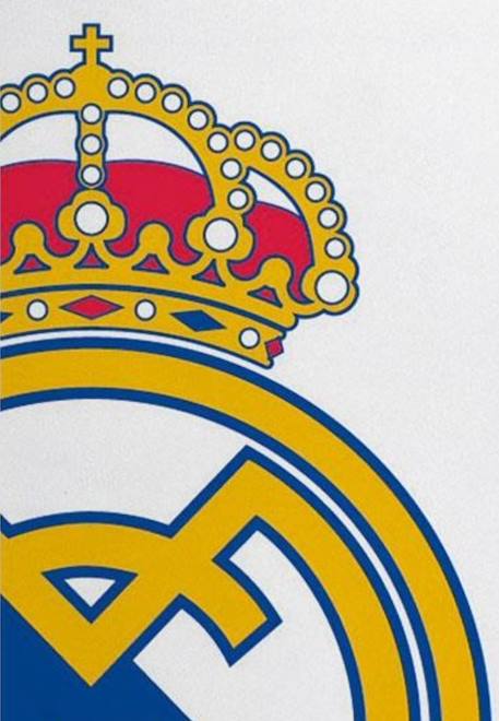 Serviette polyester - real madrid Blanc 4 - vertbaudet enfant 
