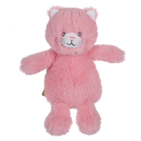 Peluche - chat rose econimals en peluche éco-conçue - 15 cm Rose 1 - vertbaudet enfant 