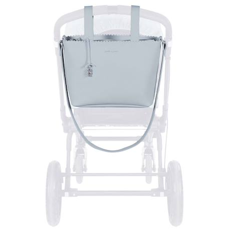 Sac à poussette crossbody icon cream Bleu+Crème+Gris+Rose+Vert 2 - vertbaudet enfant 