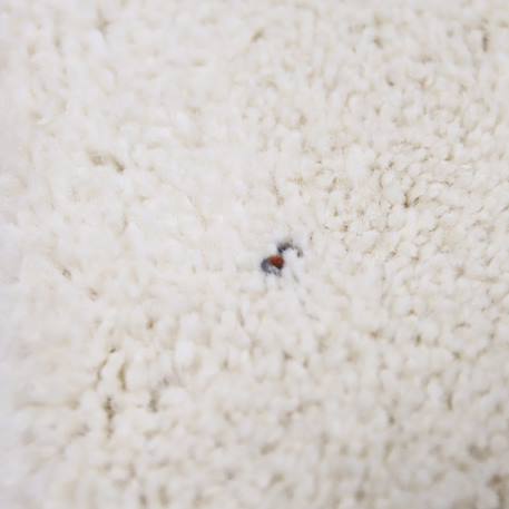 Tapis aspect laine matière recyclée kusumi Ecru 6 - vertbaudet enfant 