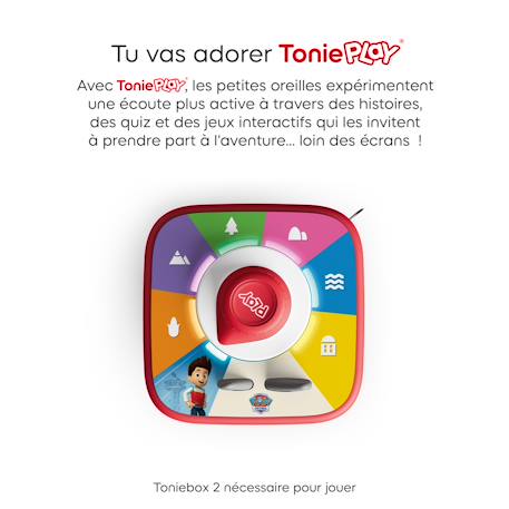 Le coffret tonieplay : paw patrol + le contrôleur MULTICOLORE 3 - vertbaudet enfant 