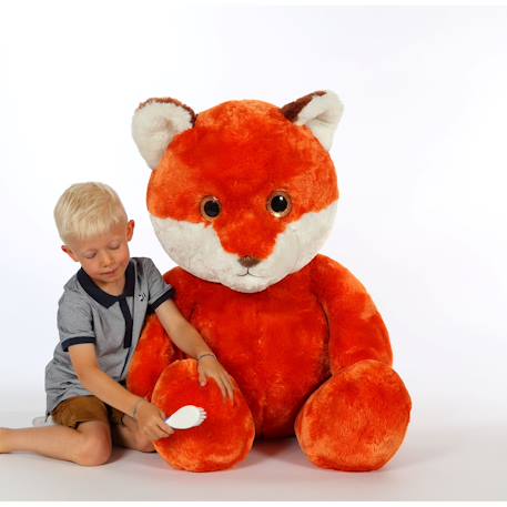 Peluche géante - renard - 1m10 Orange 5 - vertbaudet enfant 