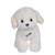 Peluche - dogz & kats sonores 18 cm - chien Blanc 1 - vertbaudet enfant 