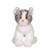 Peluche - chat floppikitty - 22 cm Gris 2 - vertbaudet enfant 