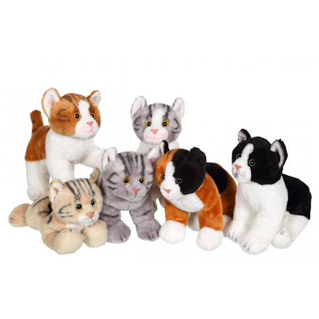 Peluche chat floppikitty 22 cm Orange 4 - vertbaudet enfant 