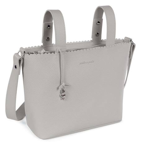 Sac à poussette crossbody icon cream Bleu+Crème+Gris+Rose+Vert 18 - vertbaudet enfant 