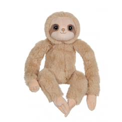 Jouet-Peluche - peluche paresseux beige - 42 cm