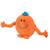 Peluche vibrante monsieur madame - mr chatouille - 25cm - Orange 4 - vertbaudet enfant 