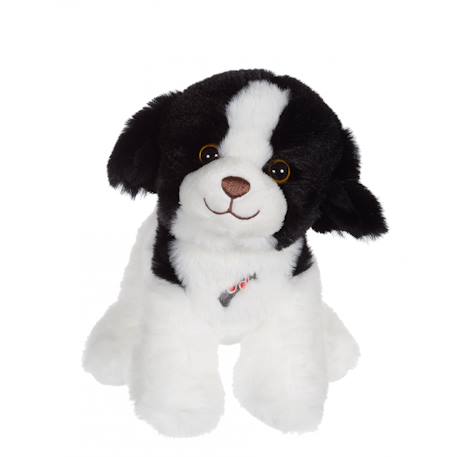 Peluche chien - dogz & kats sonores 18 cm Noir 1 - vertbaudet enfant 