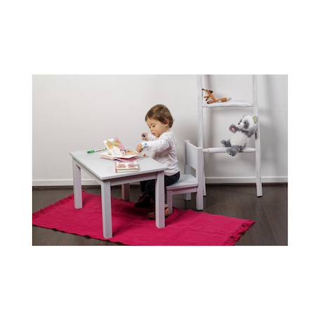 Ma première table enfant montessori  1-4 ans Gris 4 - vertbaudet enfant 