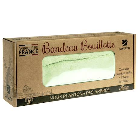 Bouillotte tour de cou Beige+Bleu à pois+Bleu rayé+Bleu roi+Bordeaux+Caramel+Corail+Géométrique orange/vert+Gris+Gris pailleté+Noir+Tropical vert+Vert pastel 45 - vertbaudet enfant 
