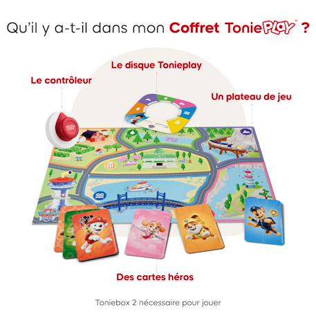 Le coffret tonieplay : paw patrol + le contrôleur MULTICOLORE 2 - vertbaudet enfant 