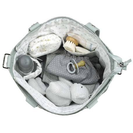 Sac à poussette crossbody icon cream Bleu+Crème+Gris+Rose+Vert 27 - vertbaudet enfant 